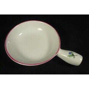 K&G Faience Strasbourg Small Saucepan Vulcalux France